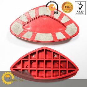 Red-lips series Cassani diamond grinding shoes for concrete and stone