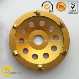4.5 inch PCD diamond grinding cup wheel for removing floor coating