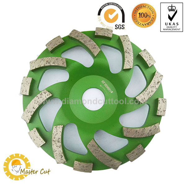 spiral diamond grinding cup wheel