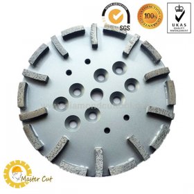 10 inch bolts-on diamond grinding plate for Blastrac and Edco grinder