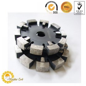 Diamond tuck point saw blade for concrete and brick wall grooving