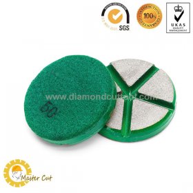 3 inch ceramic bond transitional ceramic concrete floor polishing pads