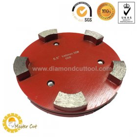 5.5" metal bond Klindex diamond grinding plate for concrete floor